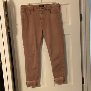 Abercrombie & Fitch Women's Brown Skinny Jean Capris